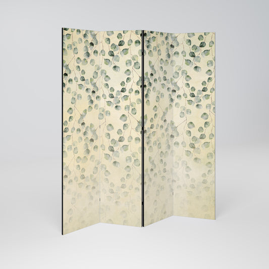 Divisorio decorativo per ambienti a 4 pannelli HIDDEN GARDEN TESSERACT