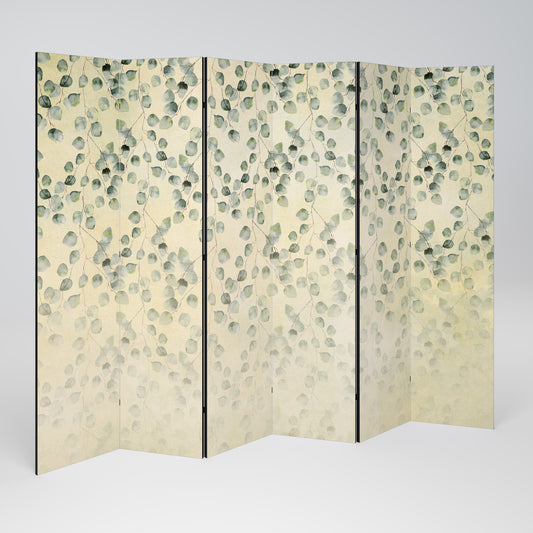 Divisorio decorativo per ambienti a 6 pannelli HIDDEN GARDEN TESSERACT