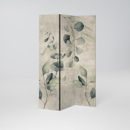 ELEGANZA NEI TONI DELLA TERRA Divisorio decorativo a 3 pannelli