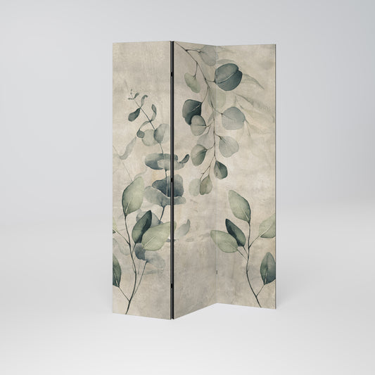 ELEGANZA NEI TONI DELLA TERRA Divisorio decorativo a 3 pannelli