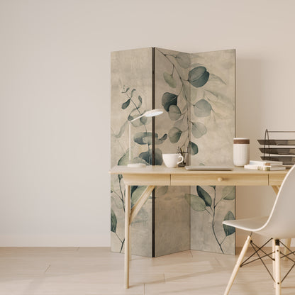 ELEGANZA NEI TONI DELLA TERRA Divisorio decorativo a 3 pannelli