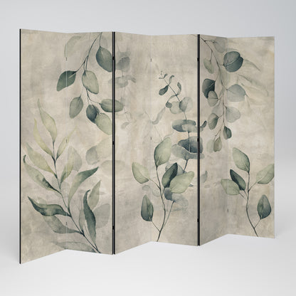 ELEGANZA NEI TONI DELLA TERRA Divisorio decorativo a 6 pannelli