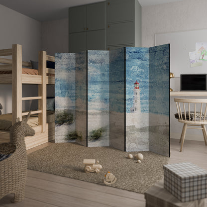 LIGHTHOUSE IN TRANQUILITY - Divisorio decorativo per ambienti a 6 pannelli