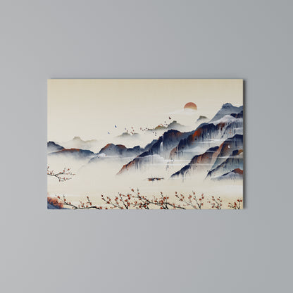 JAPANESE LANDSCAPE Stampa su tela orizzontale