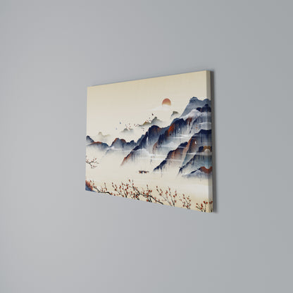 JAPANESE LANDSCAPE Stampa su tela orizzontale