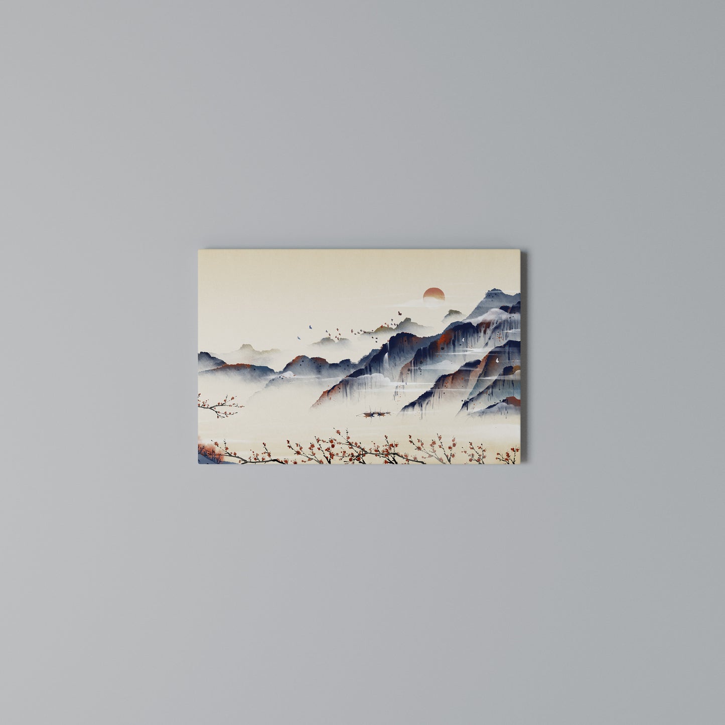 JAPANESE LANDSCAPE Stampa su tela orizzontale
