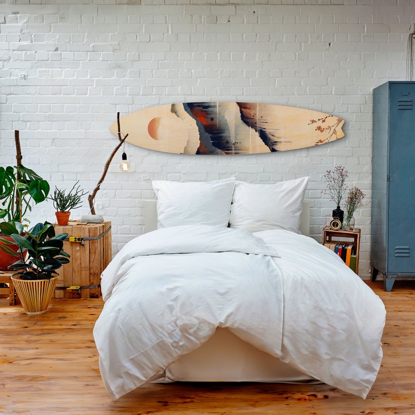 JAPANESE LANDSCAPE Decorative Plywood Surfboard