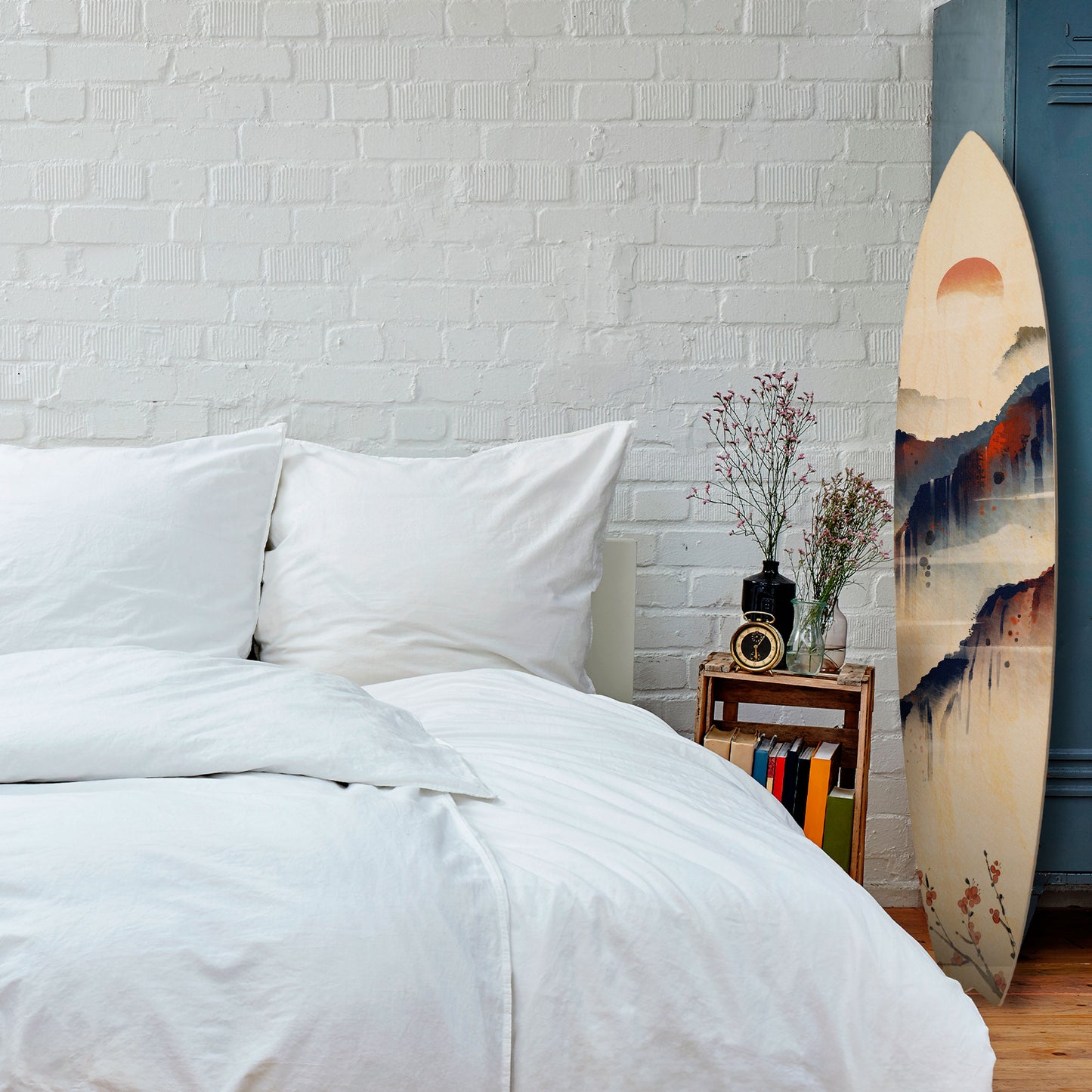 JAPANESE LANDSCAPE Decorative Plywood Surfboard