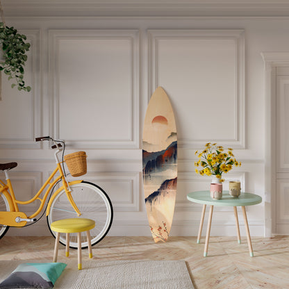 JAPANESE LANDSCAPE Decorative Plywood Surfboard