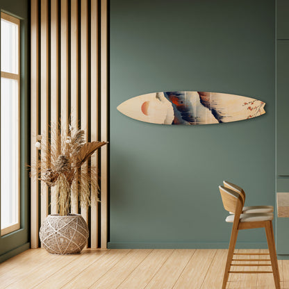 JAPANESE LANDSCAPE Decorative Plywood Surfboard