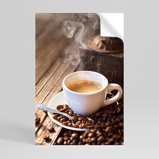 DELIZIA FUMO INFUSIONE Poster verticale staccabile e attaccabile