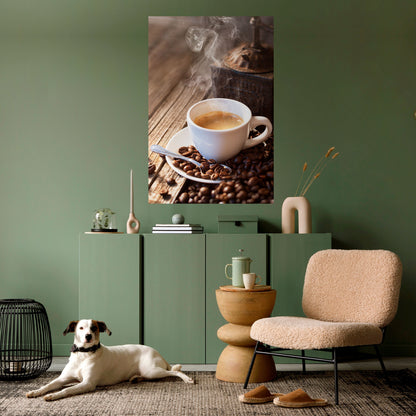 DELIZIA FUMO INFUSIONE Poster verticale staccabile e attaccabile