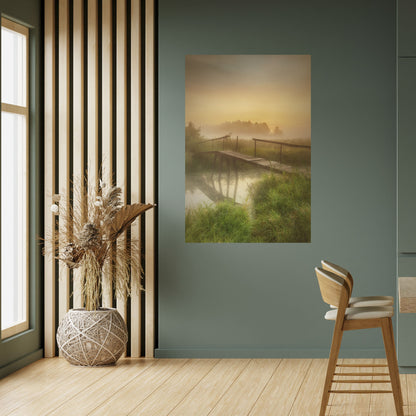 DREAMY HAZE Poster verticale staccabile e attaccabile
