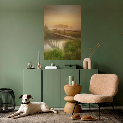 DREAMY HAZE Poster verticale staccabile e attaccabile