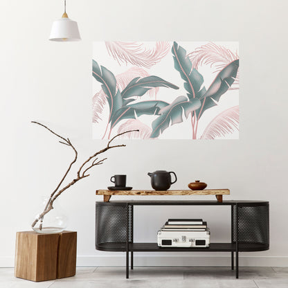 DELICATE BLISS Poster orizzontale staccabile e attaccabile