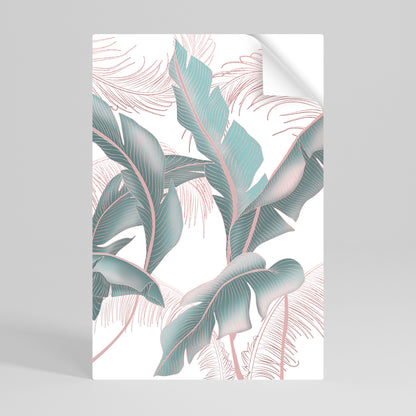 DELICATE BLISS Poster verticale staccabile e attaccabile