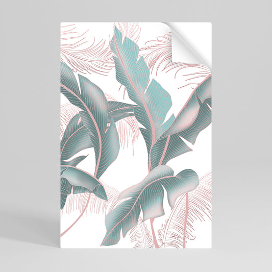 DELICATE BLISS Poster verticale staccabile e attaccabile