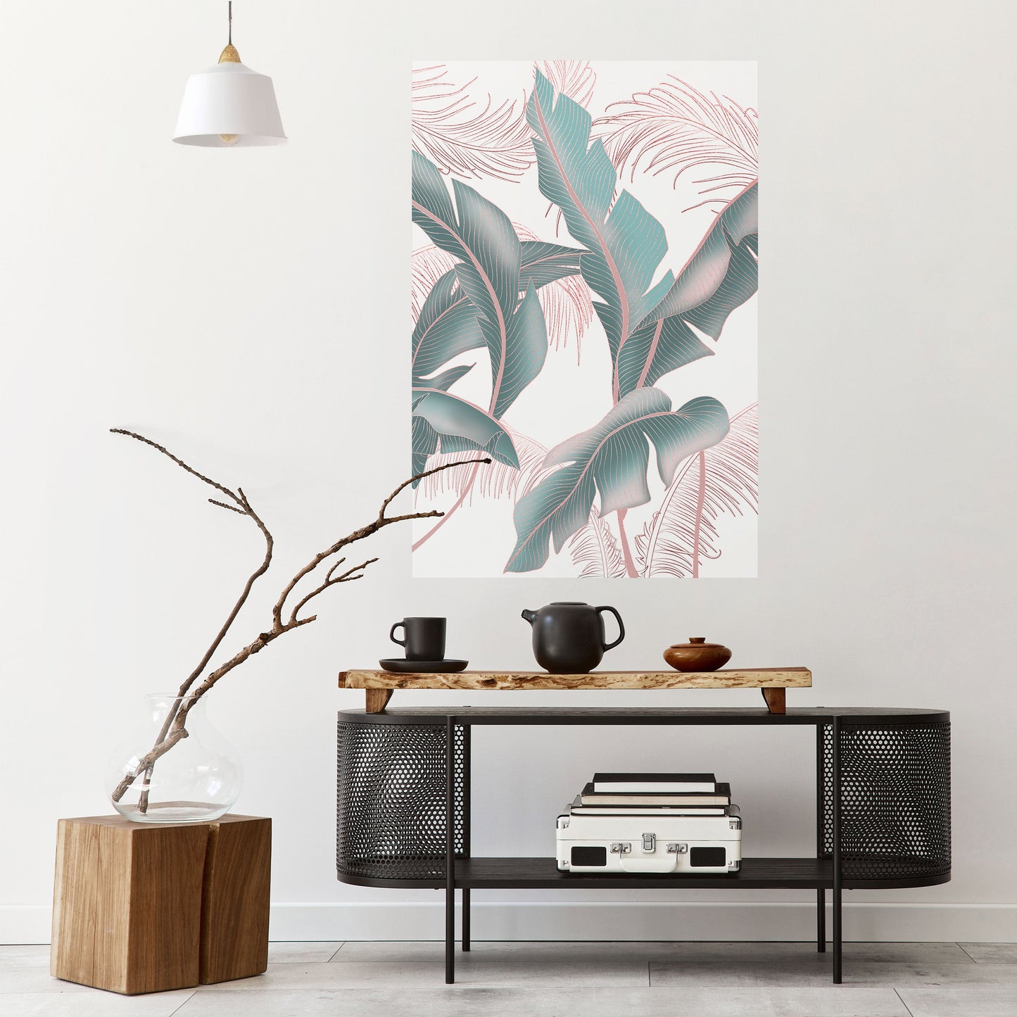 DELICATE BLISS Poster verticale staccabile e attaccabile