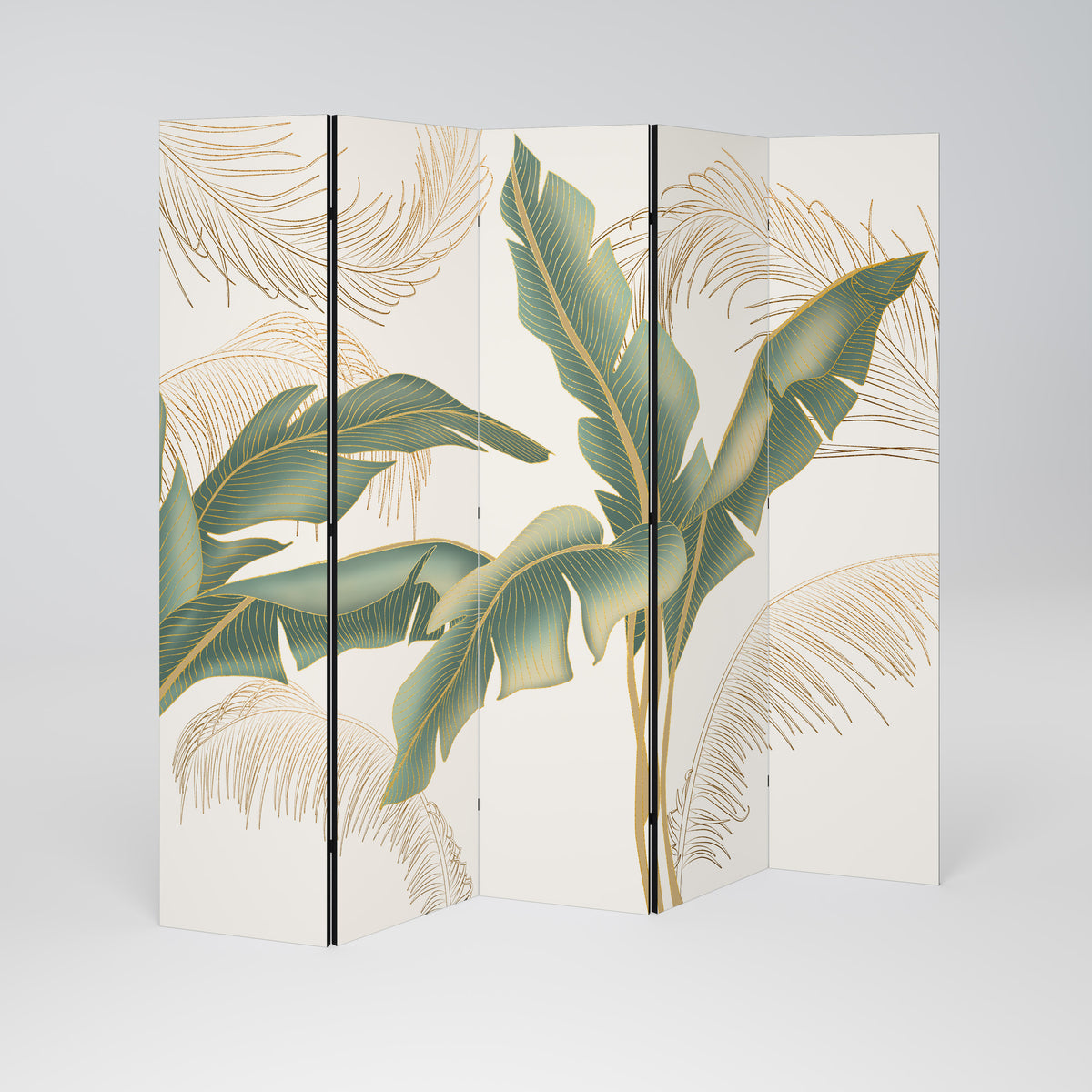 GENTLE HARMONY Paravento Decorativo a 5 Pannelli