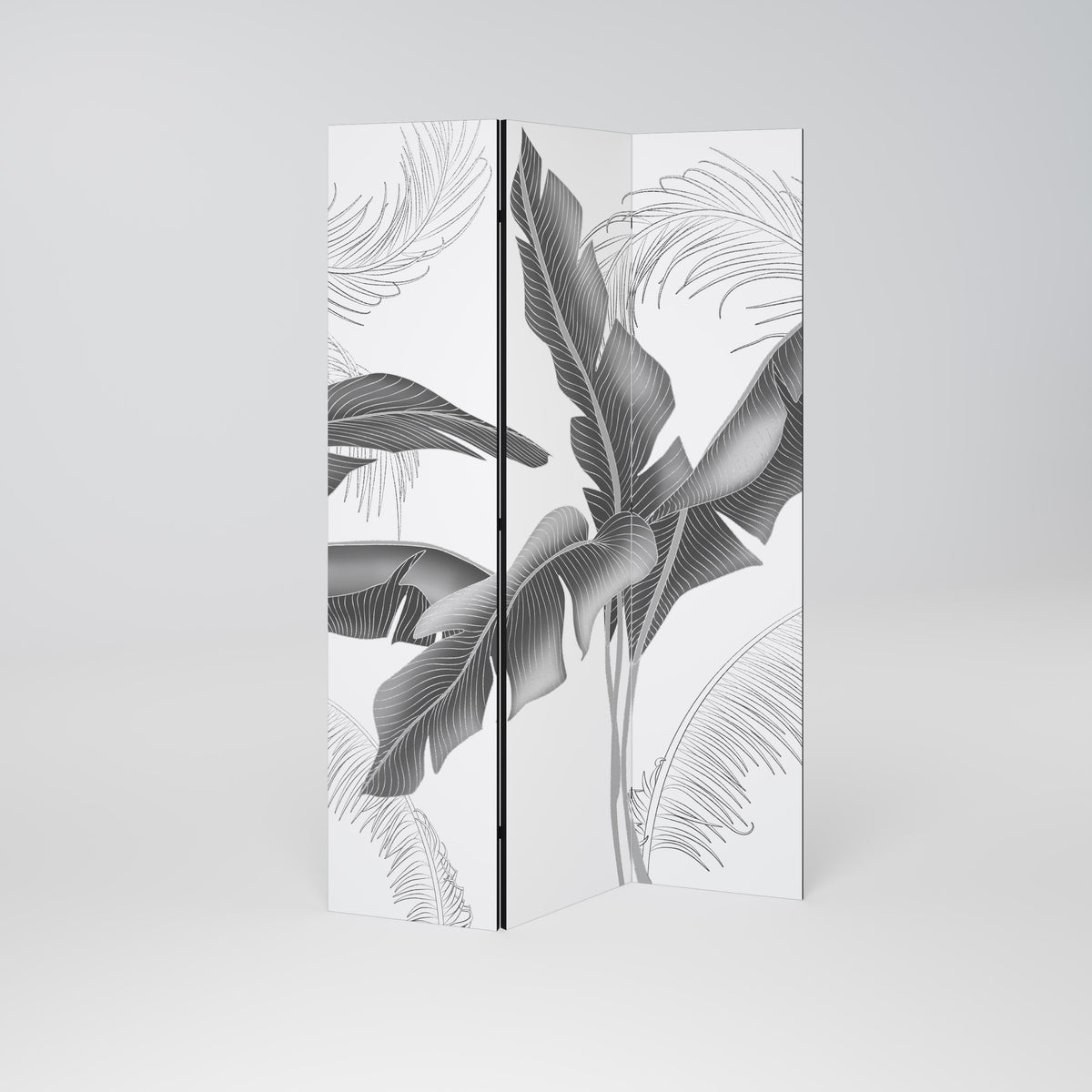 CALM ALLURE Paravento Decorativo a 3 Pannelli