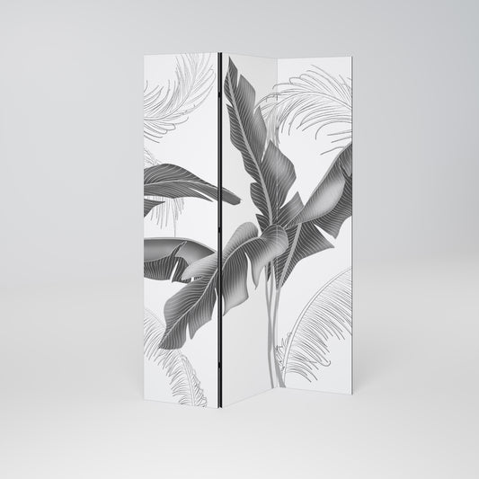 Divisorio decorativo per ambienti a 3 pannelli CALM ALLURE