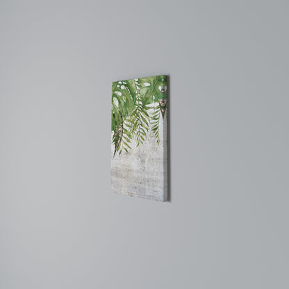 URBAN TROPICS Stampa su Tela Verticale