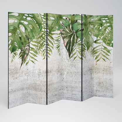 URBAN TROPICS Divisorio decorativo per ambienti a 6 pannelli