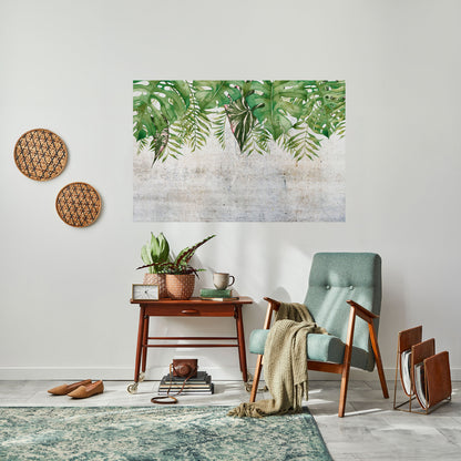 Poster orizzontale staccabile e attaccabile URBAN TROPICS