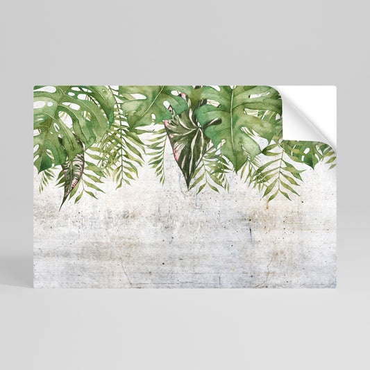 Poster orizzontale staccabile e attaccabile URBAN TROPICS