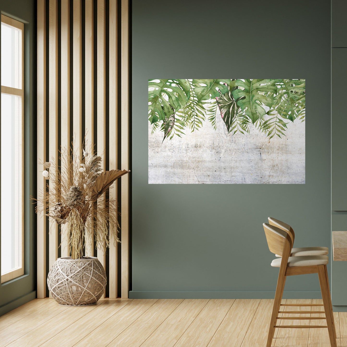Poster orizzontale staccabile e attaccabile URBAN TROPICS