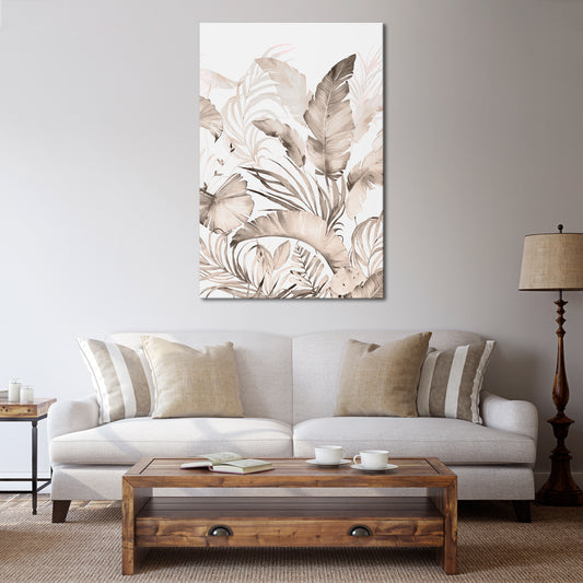 WILD TENDERNESS Vertical Canvas Print