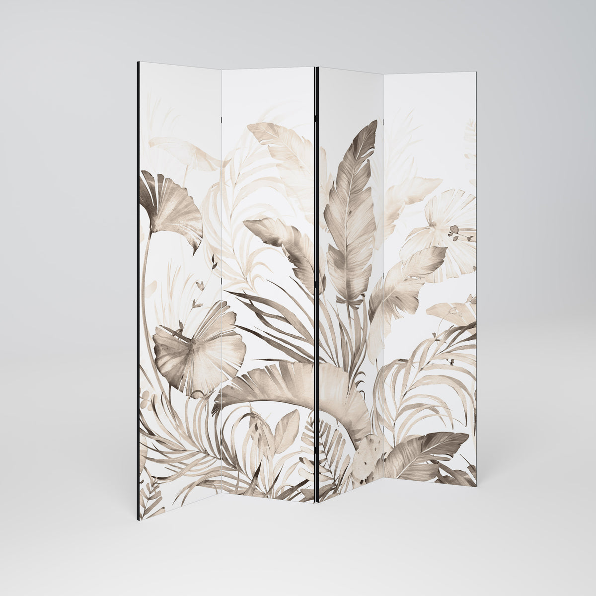 WILD TENDERNESS Paravento Decorativo a 4 Pannelli
