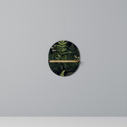 FOREST WONDERS Mensola ovale per opere d'arte in effetto rovere
