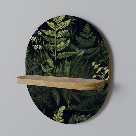 FOREST WONDERS Mensola ovale per opere d'arte in effetto rovere