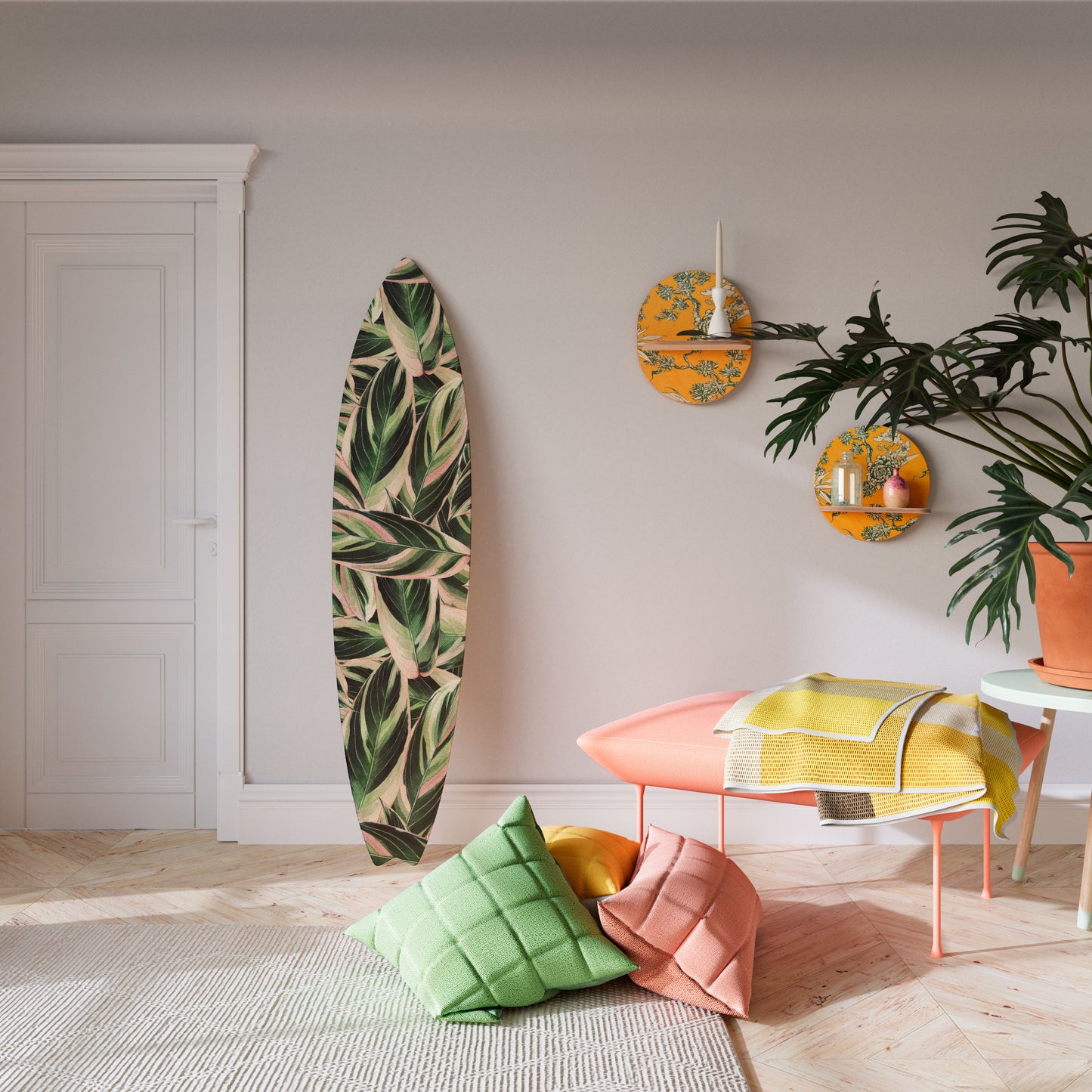 EERIE STROMANTHE Decorative Plywood Surfboard