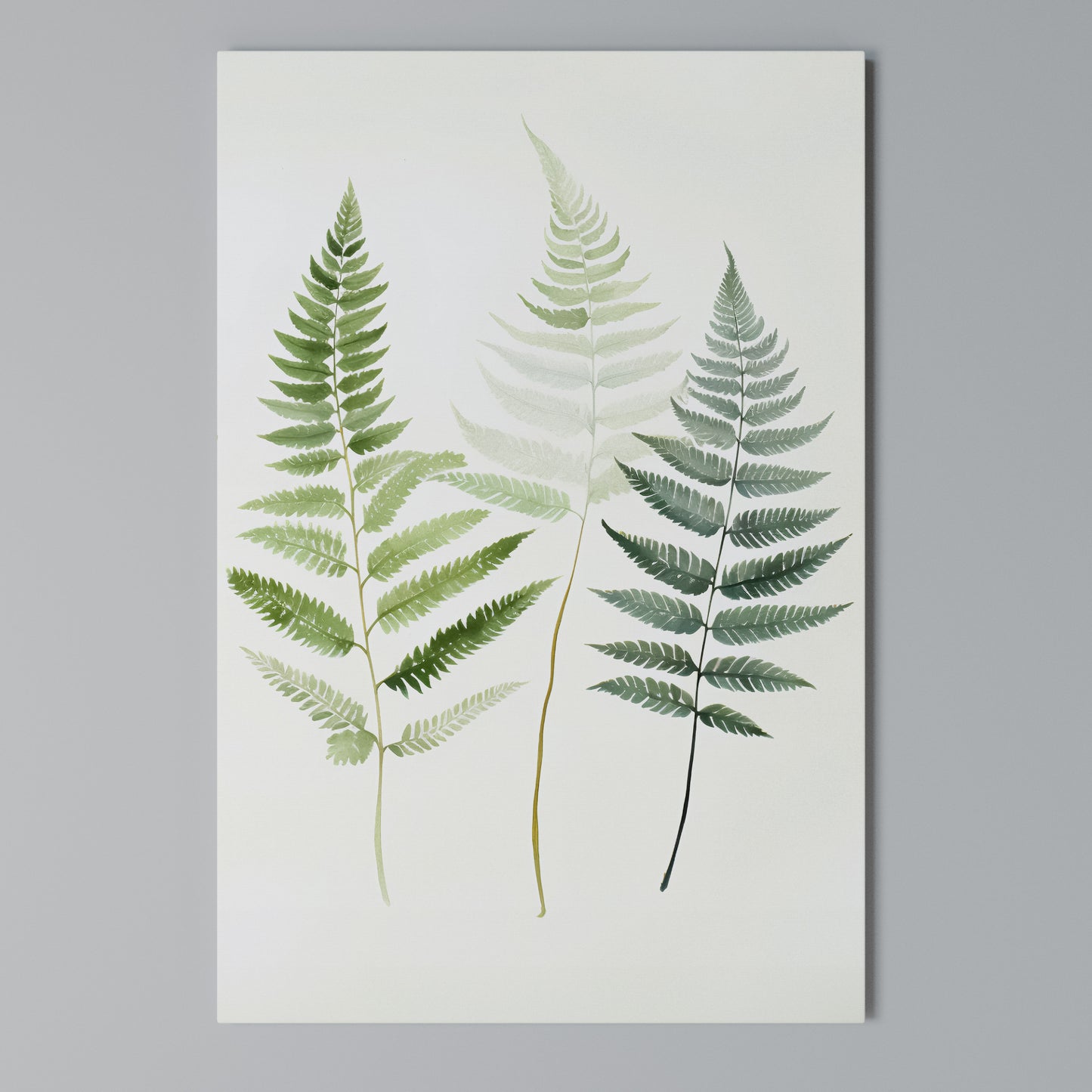 FERN MAJESTY Stampa su Tela Verticale