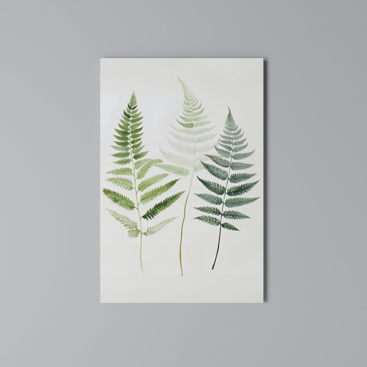 FERN MAJESTY Stampa su Tela Verticale