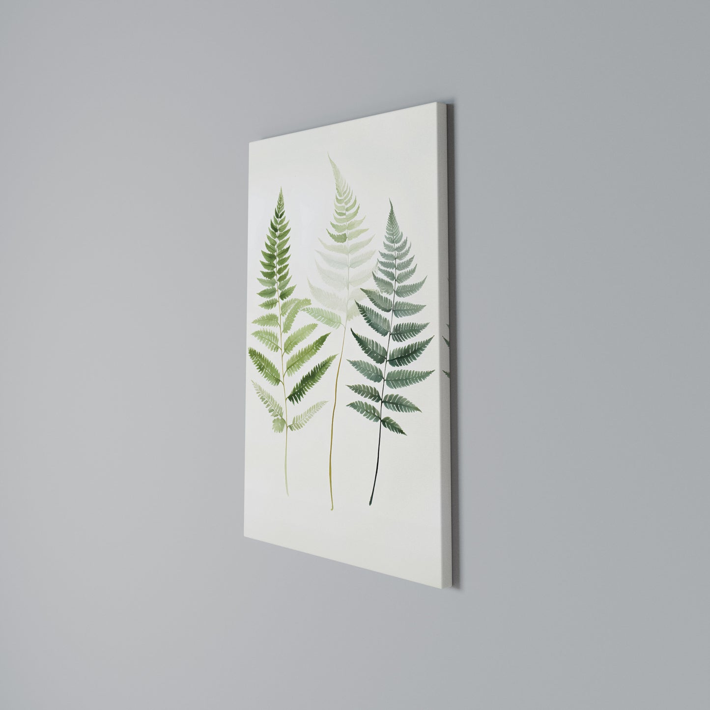 FERN MAJESTY Stampa su Tela Verticale