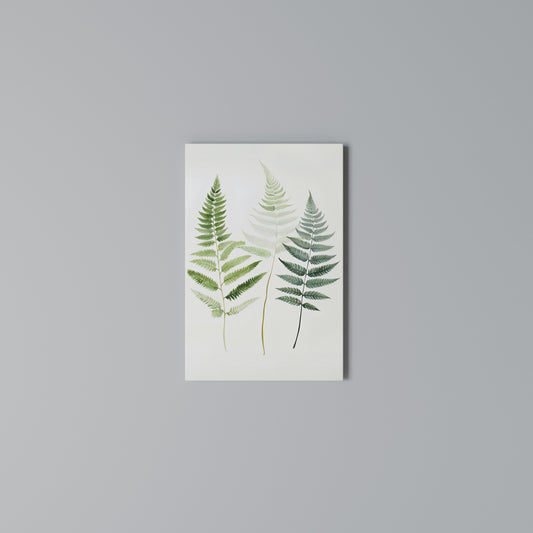 FERN MAJESTY Stampa su Tela Verticale