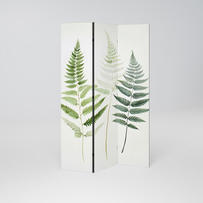 FERN MAJESTY - Divisorio decorativo per ambienti a 3 pannelli