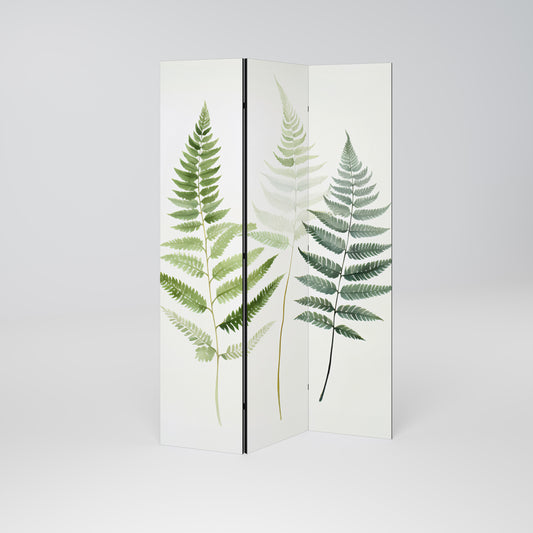 FERN MAJESTY - Divisorio decorativo per ambienti a 3 pannelli