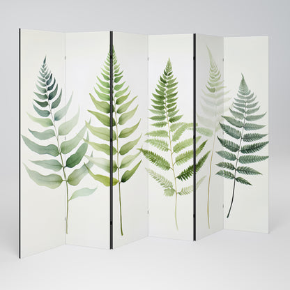FERN MAJESTY - Divisorio decorativo per ambienti a 6 pannelli
