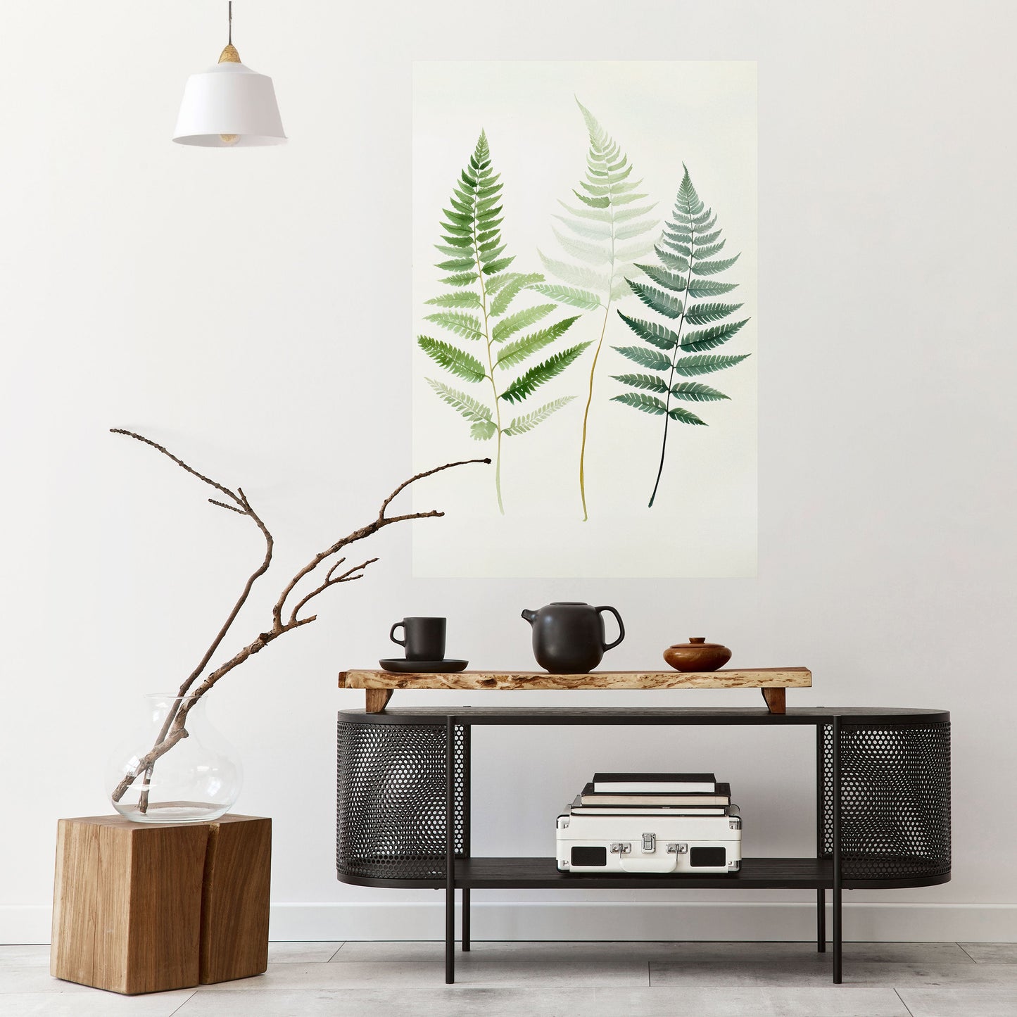 Poster verticale staccabile e attaccabile FERN MAJESTY