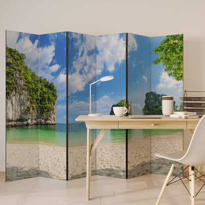 SUN-KISSED HAVEN - Divisorio decorativo per ambienti a 6 pannelli