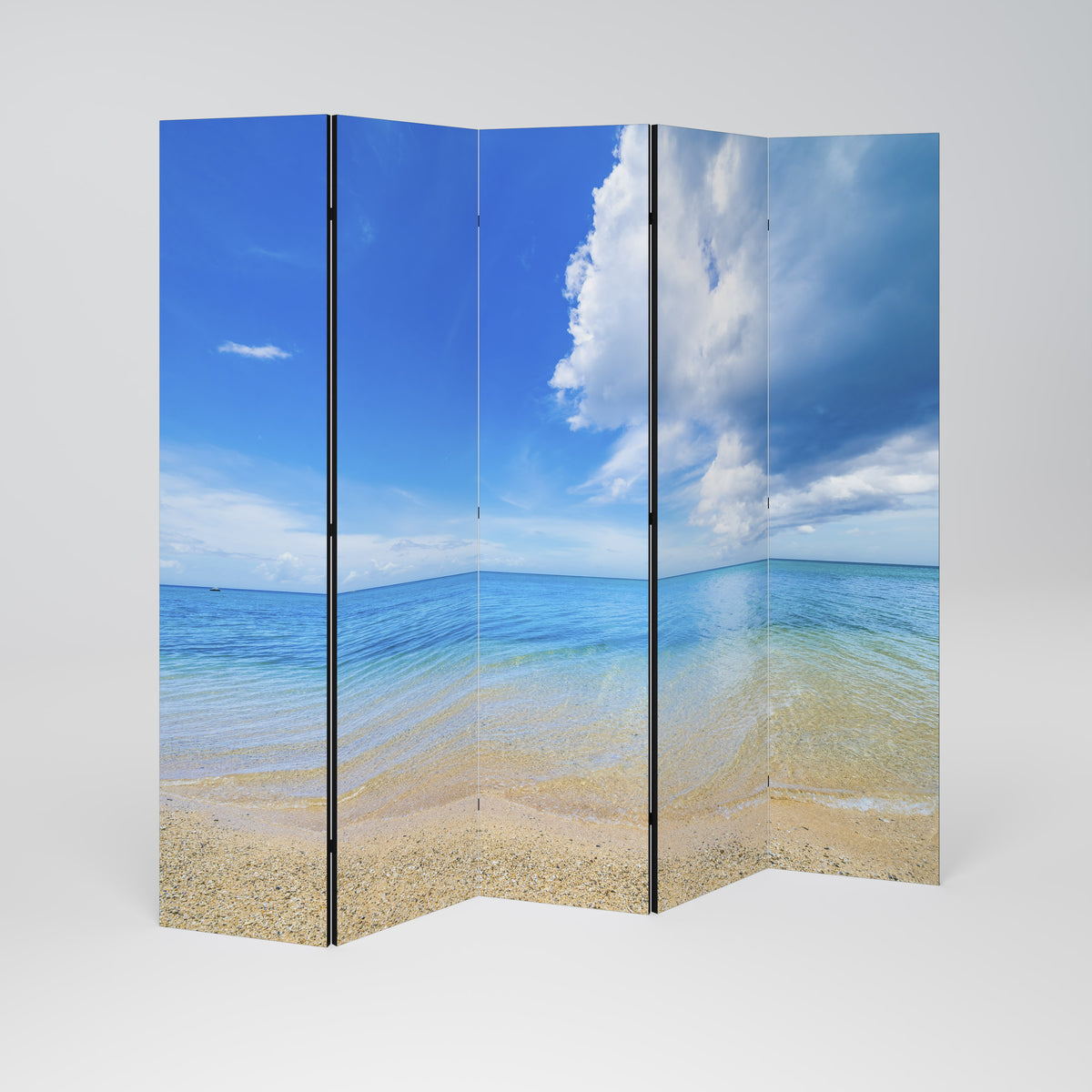 TIDES OF TIME Paravento Decorativo a 5 Pannelli