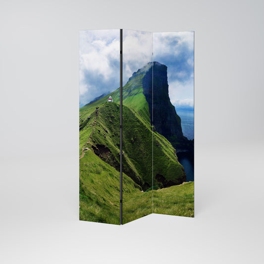 CLIFFS OF TRANQUILITY - Divisorio decorativo per ambienti a 3 pannelli