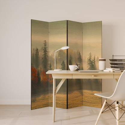 DIVISORIO DECORATIVO A 4 PANNELLI GILDING HOURS