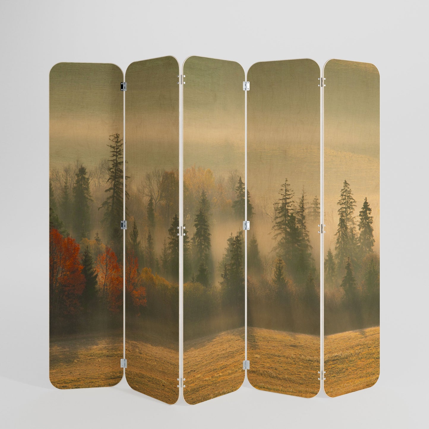 DIVISORE PER LOCALI IN COMPENSATO A 5 PANNELLI GILDING HOURS