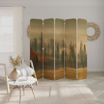 DIVISORE PER LOCALI IN COMPENSATO A 5 PANNELLI GILDING HOURS
