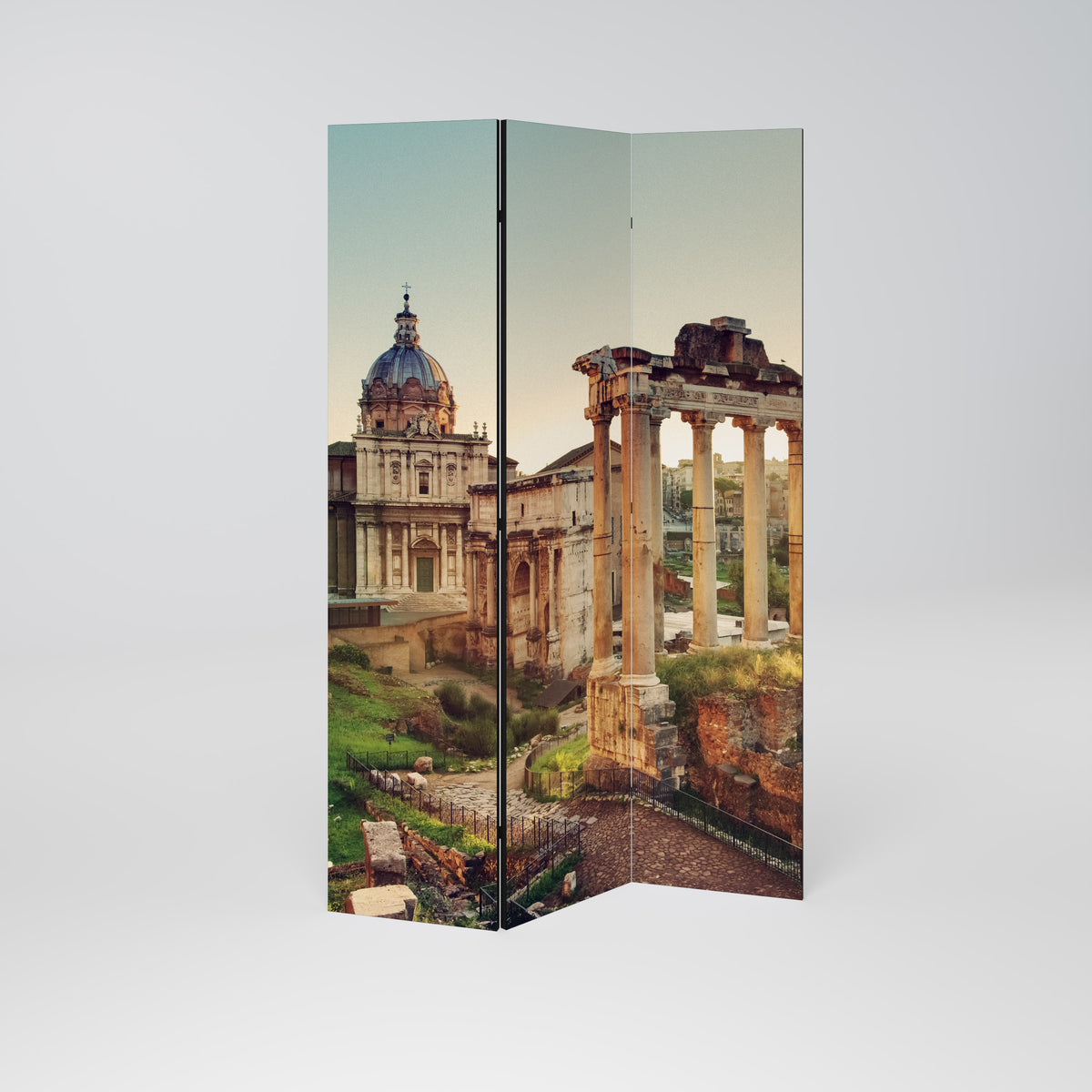 MARVELS OF THE PAST Paravento Decorativo a 3 Pannelli